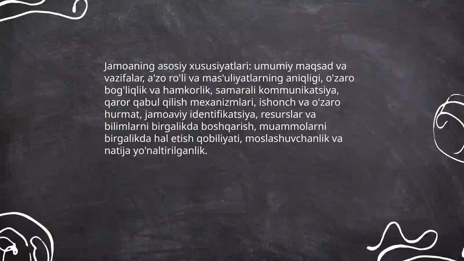 Jamoa tashkili metodikasi 4