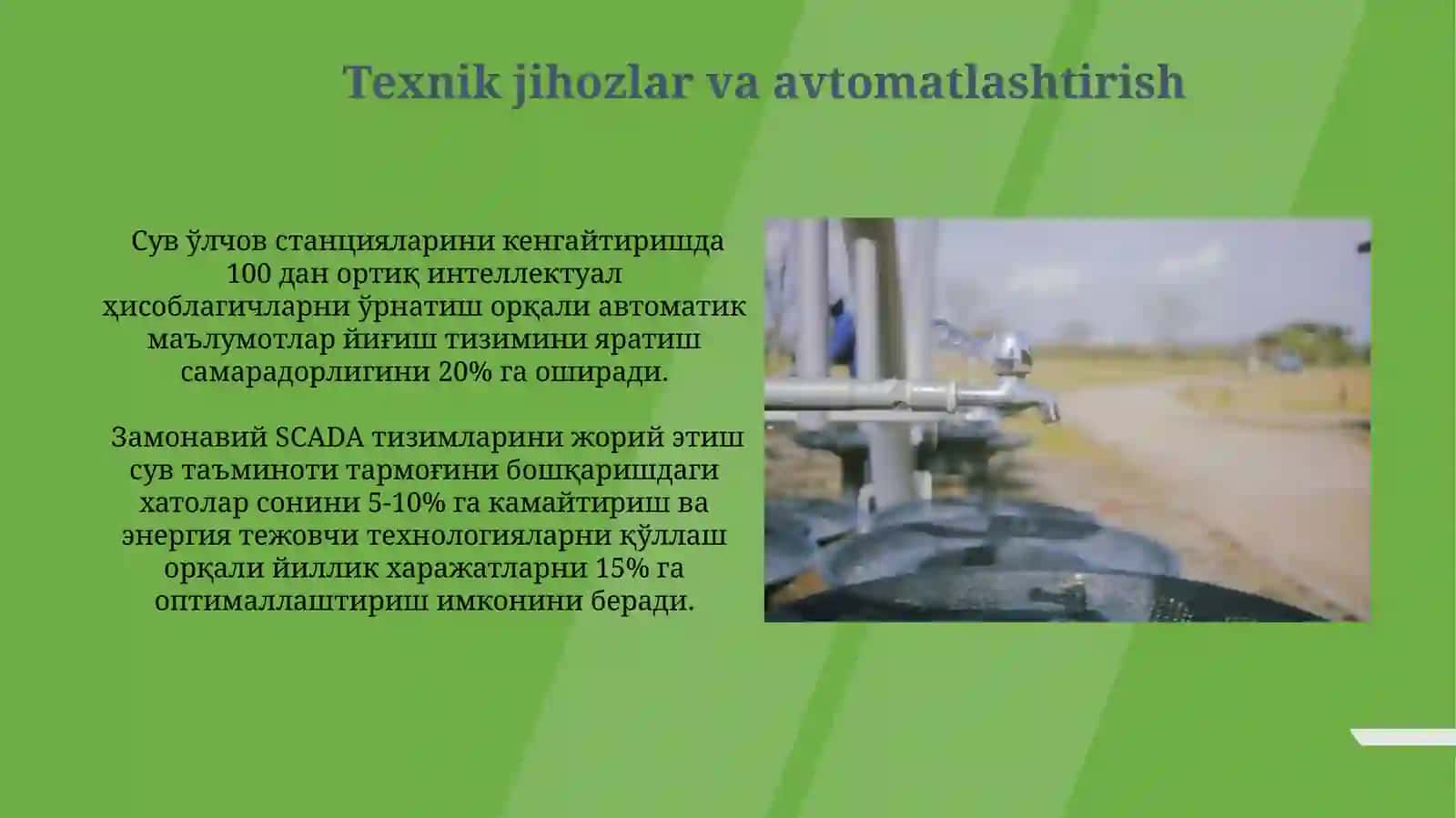Uzatma suv oʻlchash postlari 4