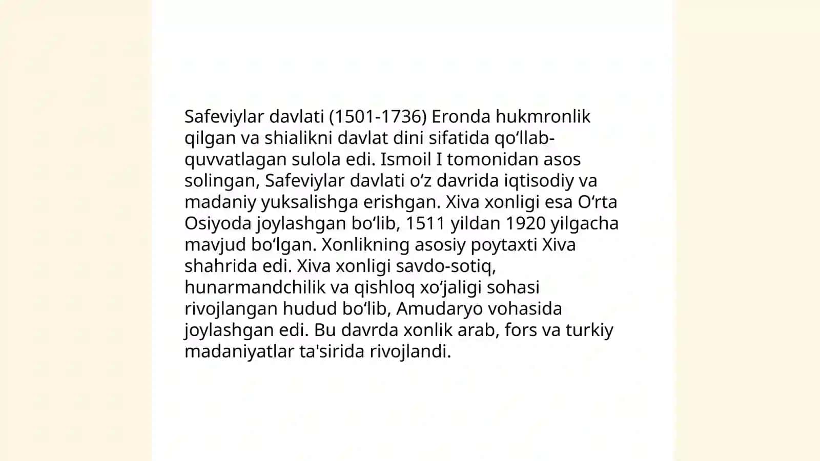 Xiva xonligi tarixshunosligi 4
