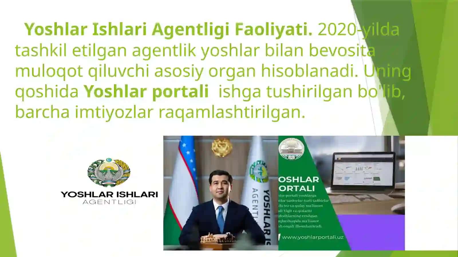 O'zbekistonda yoshlar tarbiyasi borasida olib borilayotgan ishlar 4