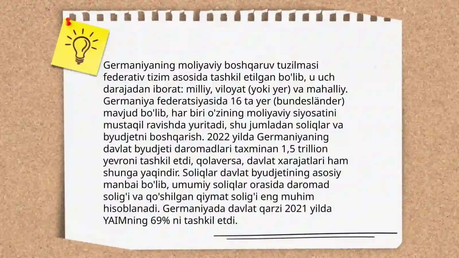 Germaniya davlati moliyaviy tizimi haqida 4