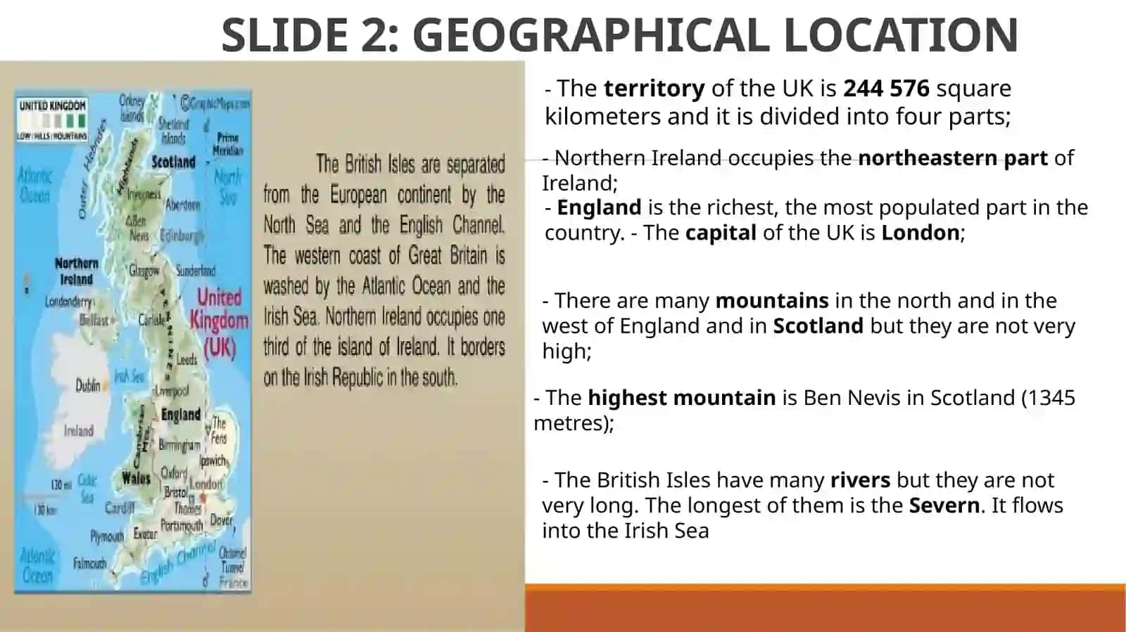 Buyuk Britaniyaning geografik o'rni va tabiiy qazilma boyliklari 4