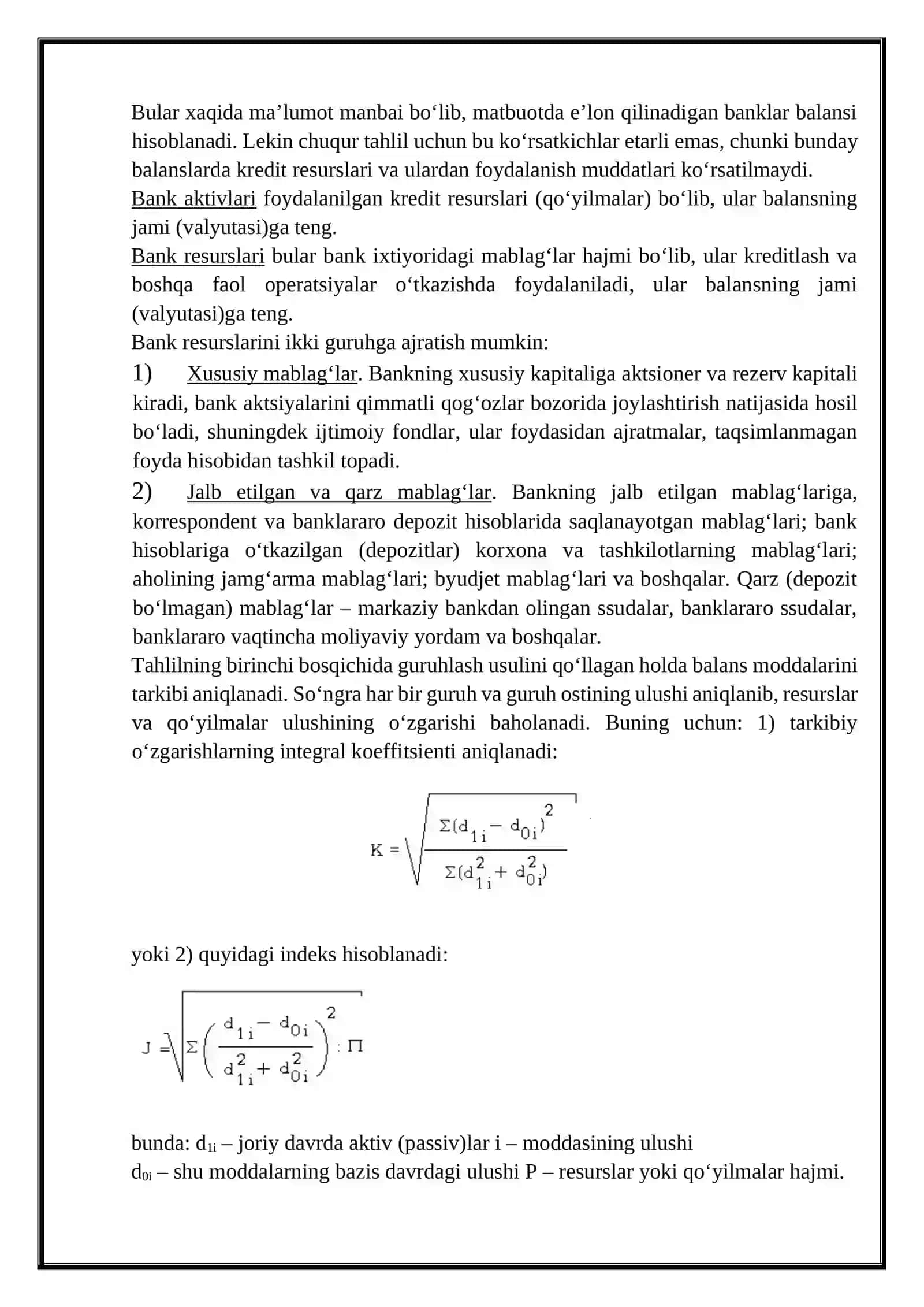 Moliya-kredit tizimi statistikasi 4