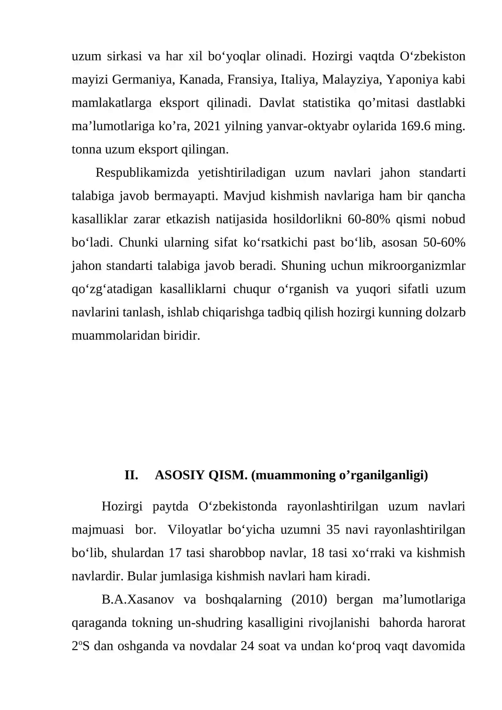 TOKNING UN-SHUDRING KASALLIGI VA UNGA QARSHI KURASH CHORALARI 4