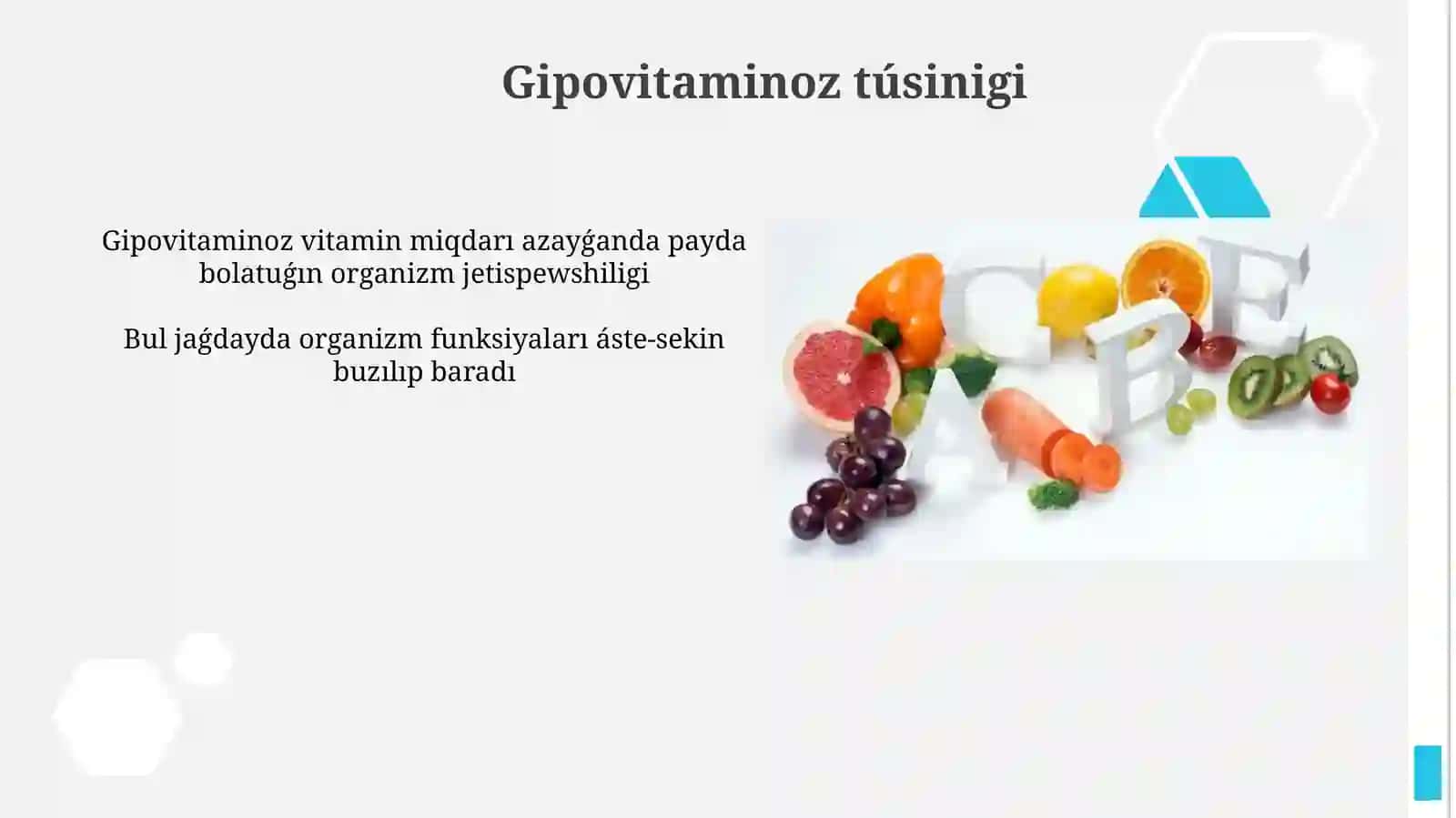 Avitaminoz va gipovitaminoz 4