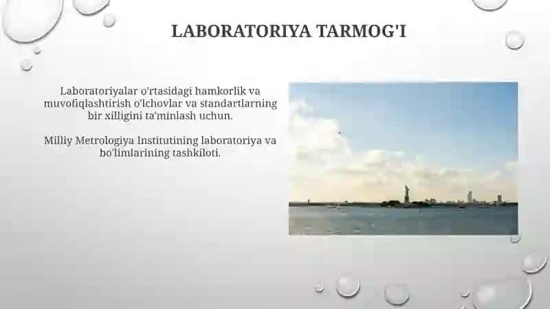 Milliy Metrologiya Instituting vaqifalari, laboratoriya va bolimlari faoliyatini organish 4