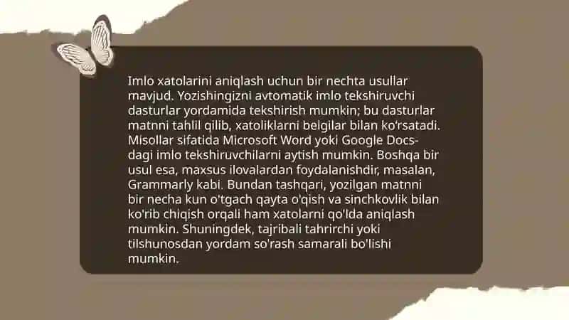 Imlo qoidalari asoslari 4