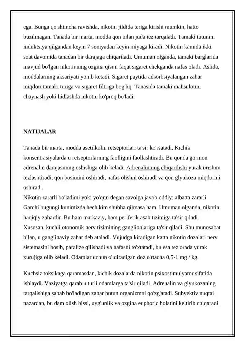 Nikotinizm va uning asoratlari 4