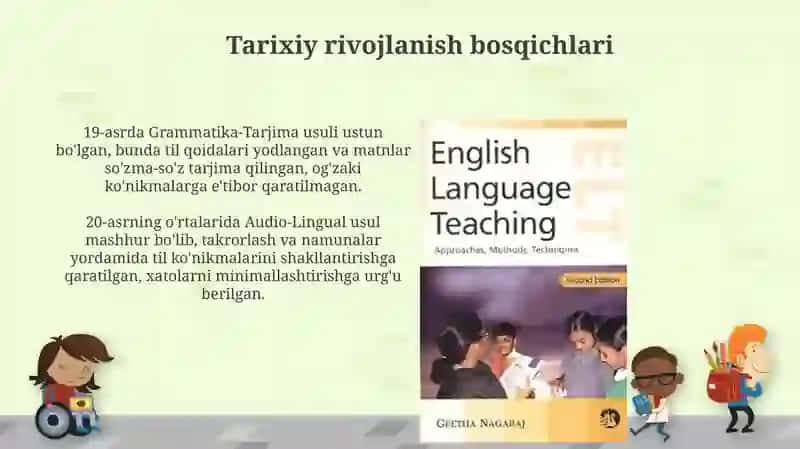 Ikkinchi tilni oʻqitish metodikasi 4