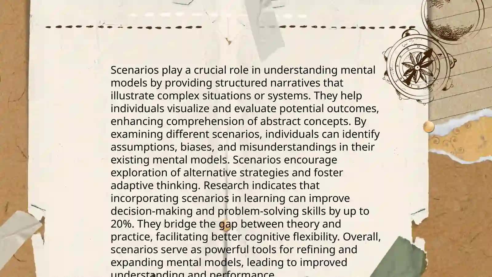 Presentation on Scripts, Scenarios, and Schematic Mental Models 4