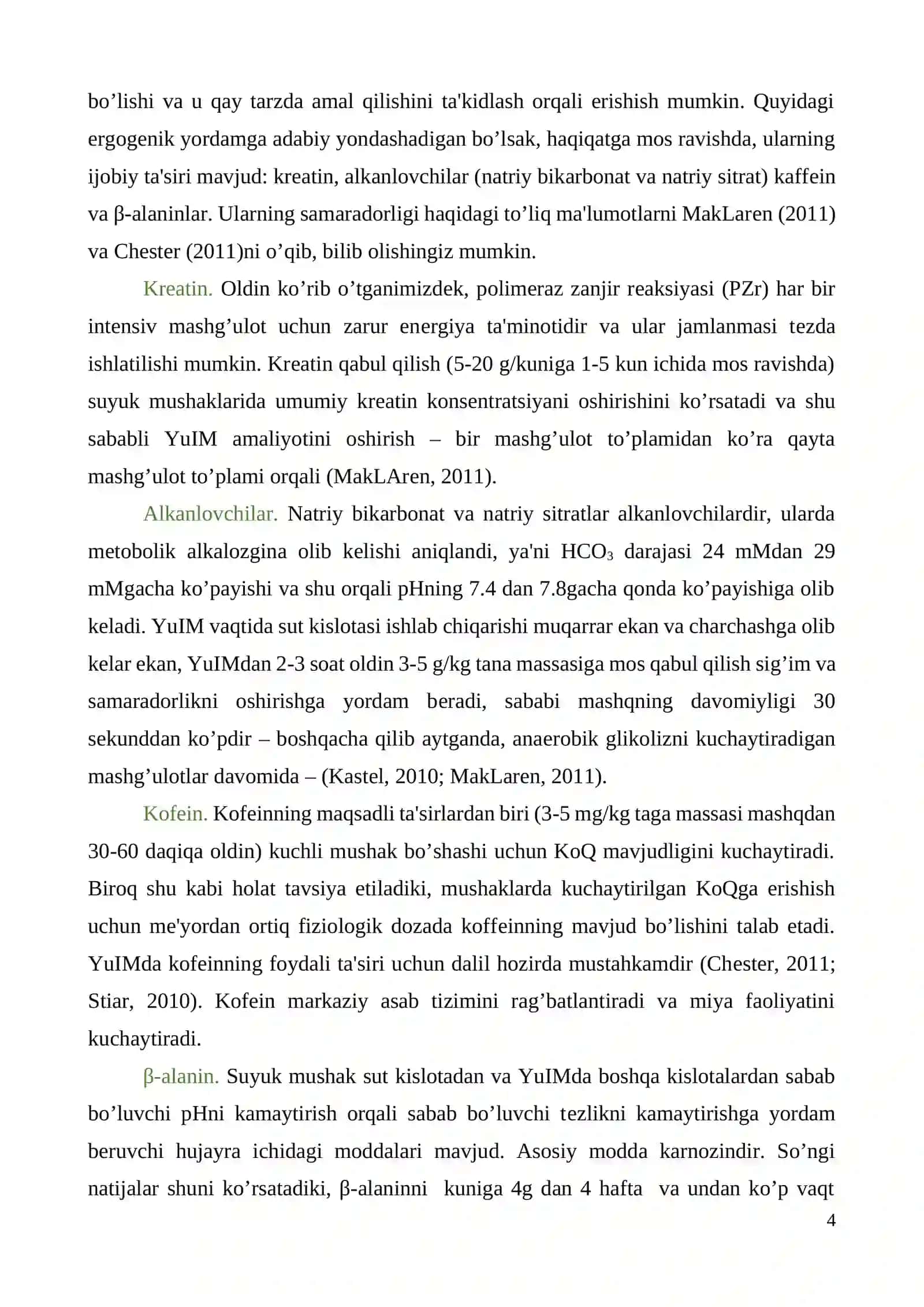 15-ma’ruza.Sportchilar ovqatlanishining biokimyoviy asoslari 4