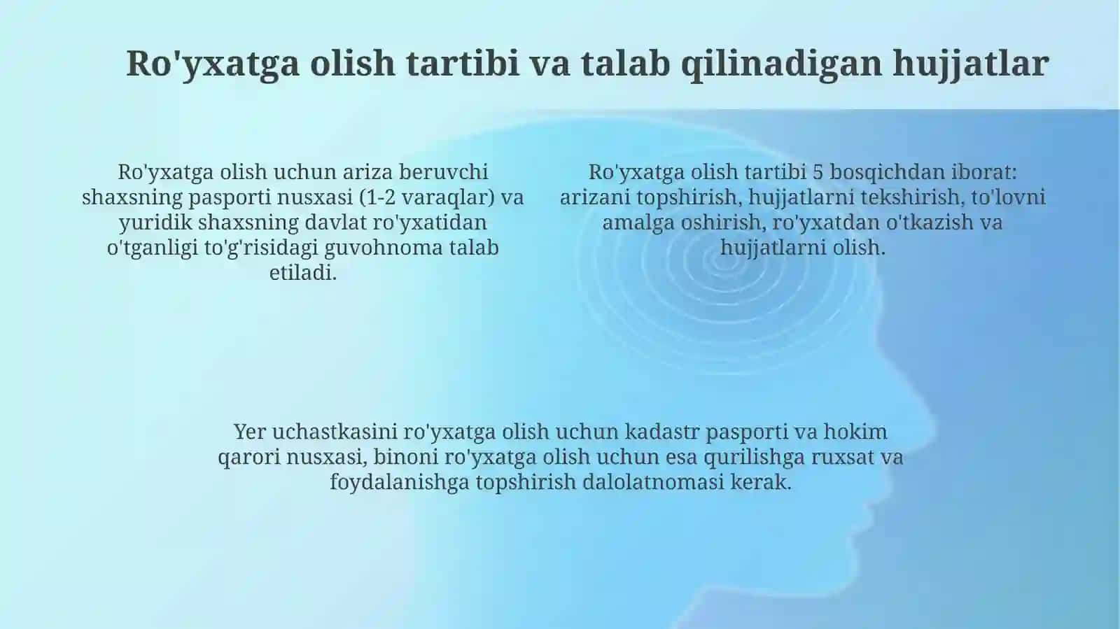 Hujjatlarni ro'yxatga olish 4