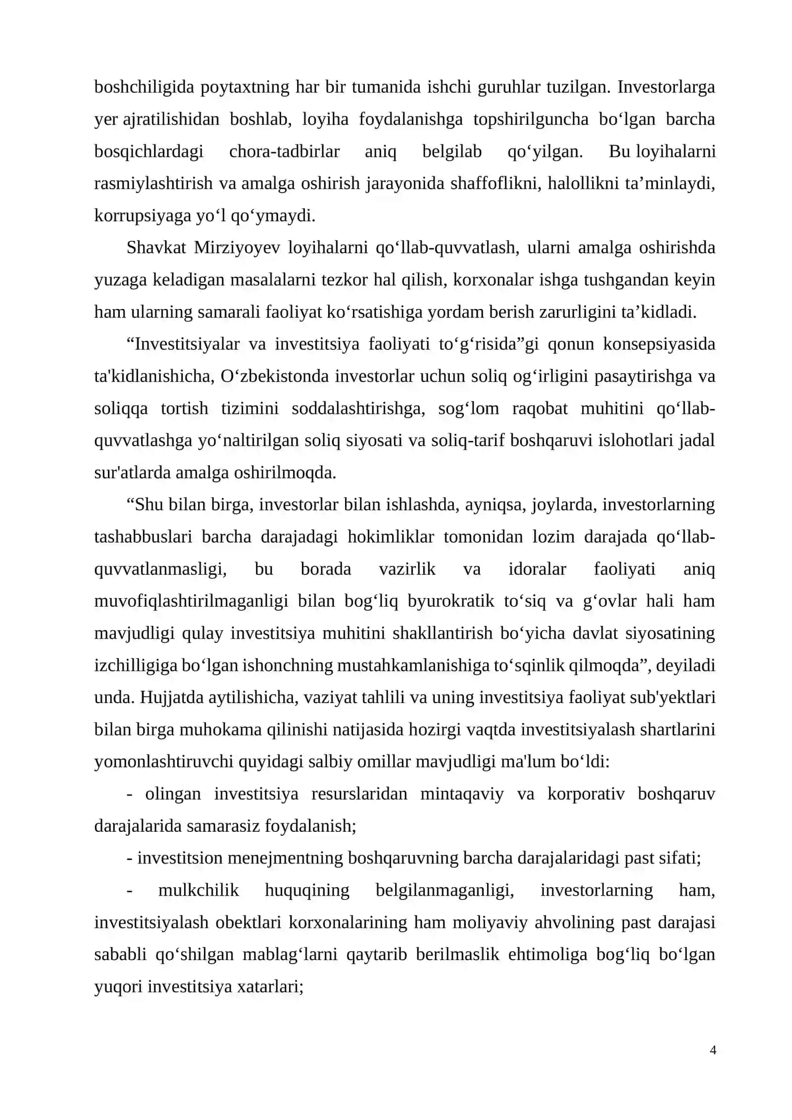 INVESTITSIYANING MOHIYATI MANBALARI VA SHAKLLARI 4