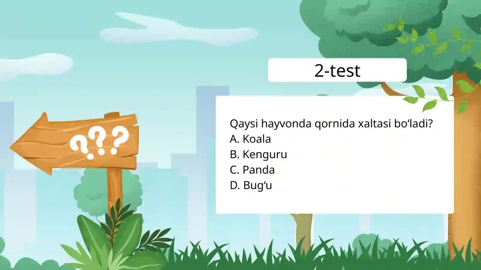 Qiziqarli test 4