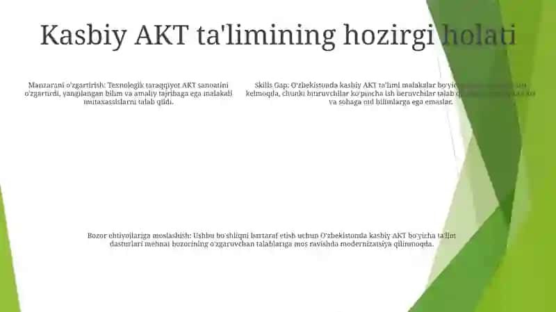 Axborot Kamukatsiya Tehnalogiyalari Sohasida Kasb Ta’Limi 4