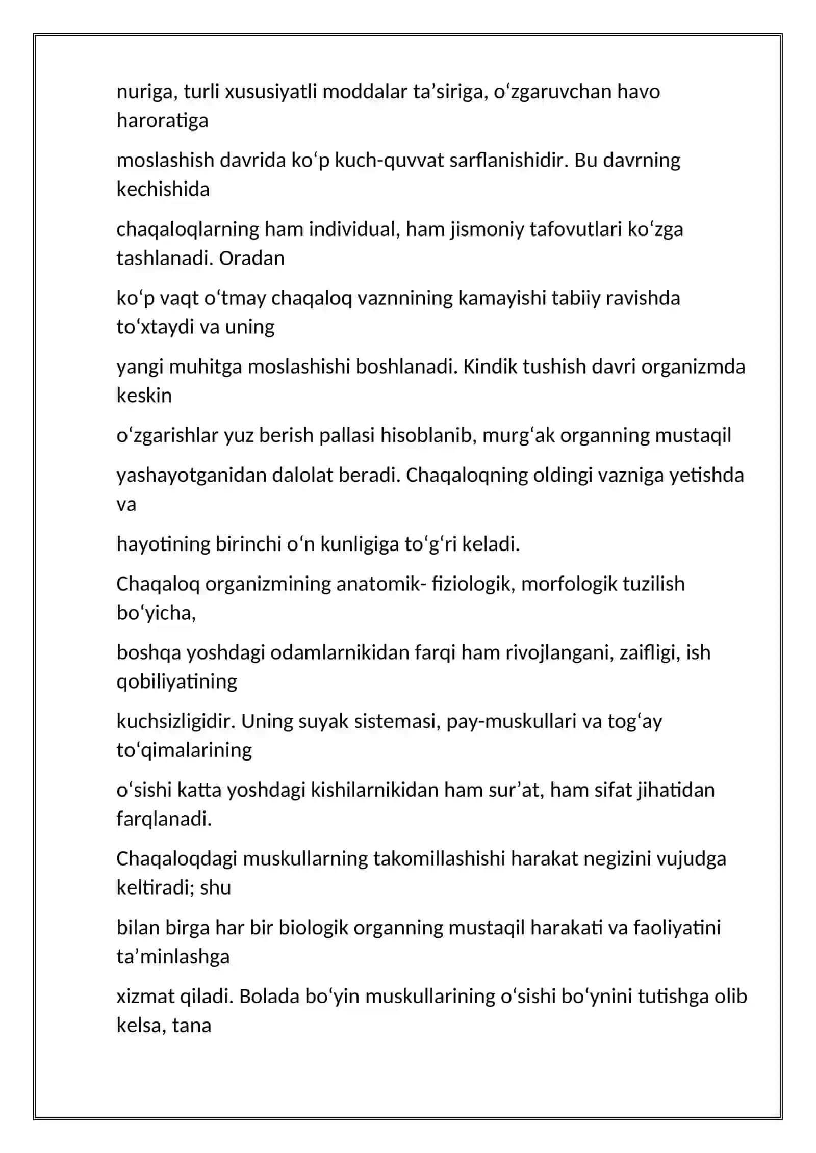 Chaqaloqlik davrida sensor, pertseptiv, xamda kognitiv rivojlanish psixodiagnostikasi 4