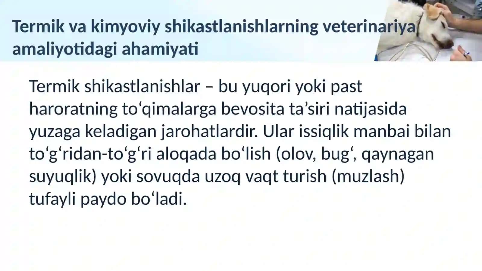 Termik va kimyoviy shikastlanishlarda dori vositalarini tayyorlash 4