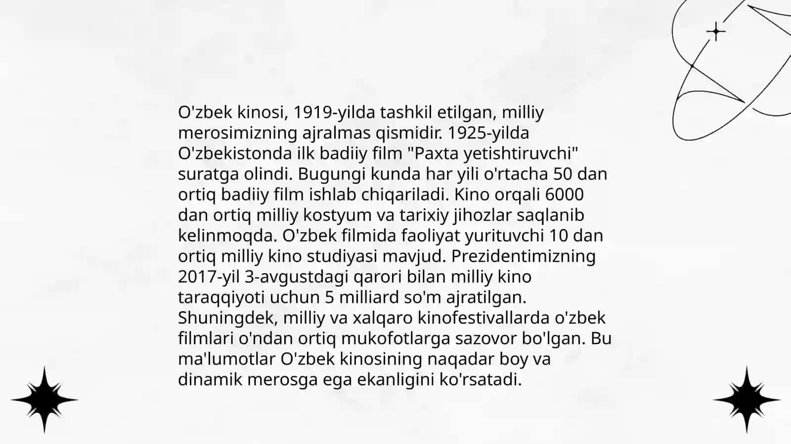 Filmlar va ommaviy madaniyat Tohirova Sevara 4