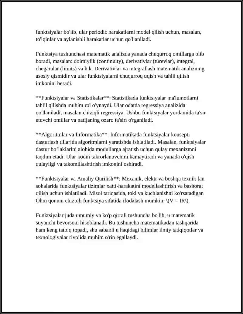 MAVZU BIROZGARUVCHILI FUNKSIYA.FUNKSIYA BERILISH USULLARI 4