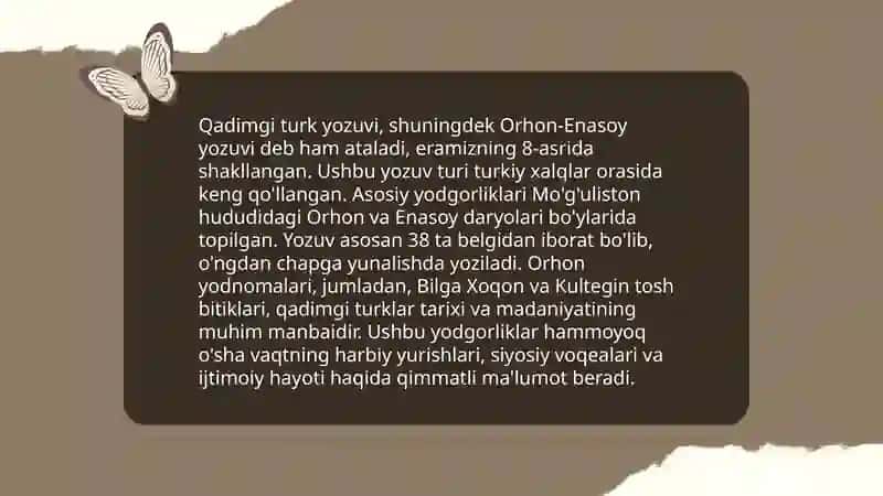 Oʻzbek yozuv tarixi 4