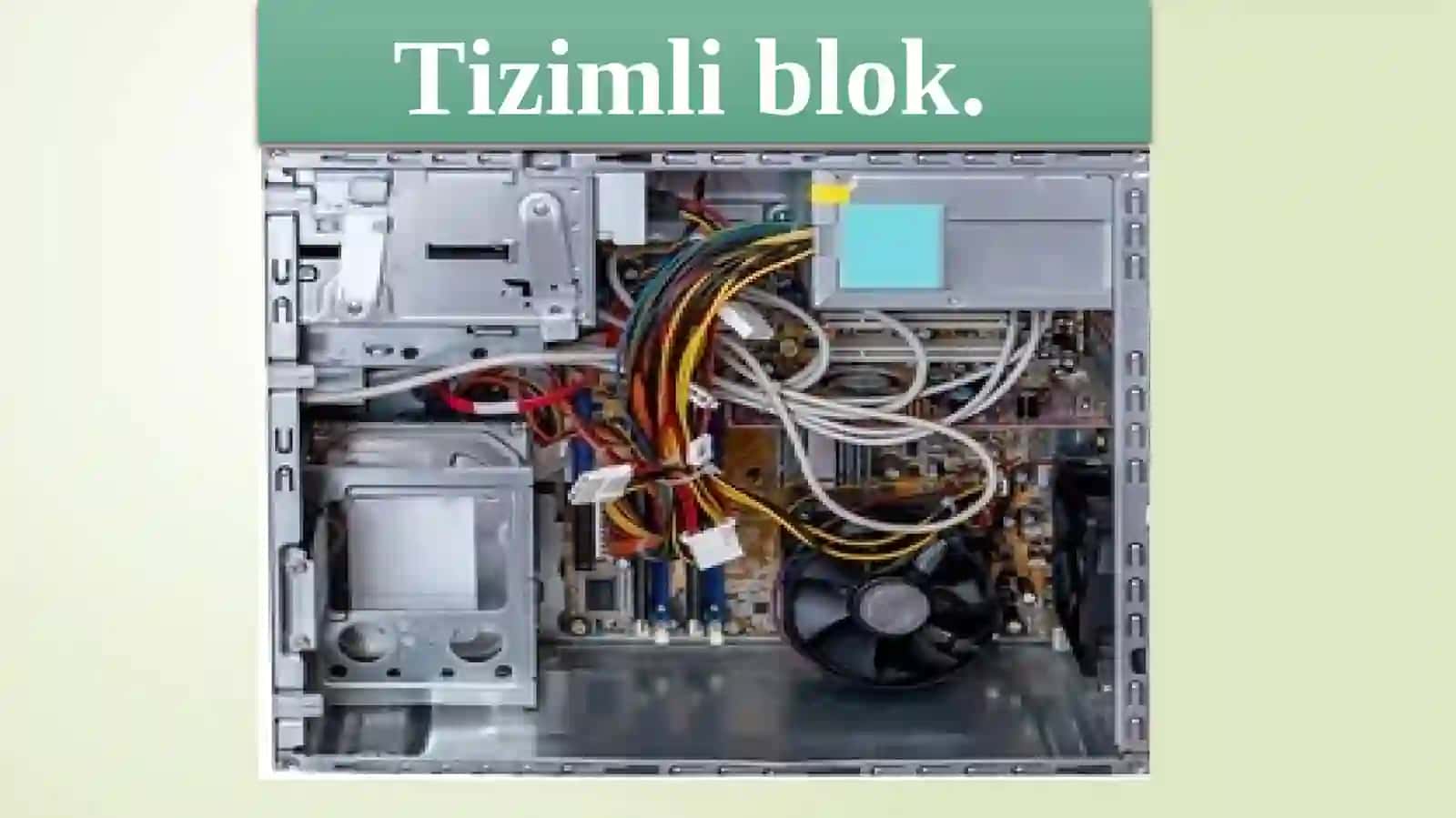 Tizimli blok qismlari bilan tanishish 4