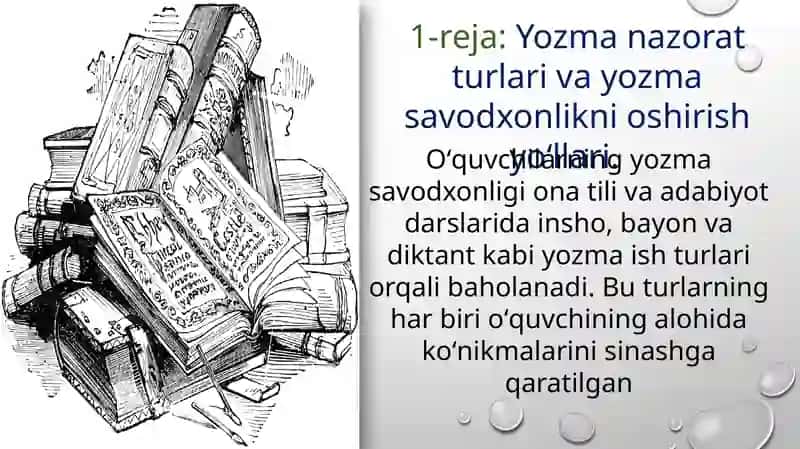 Yozma ishlarni tahrirlash va qayta ishlash 4
