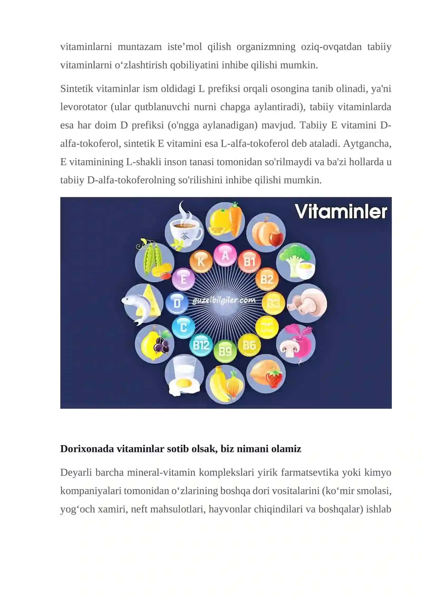 Vitaminlar 4