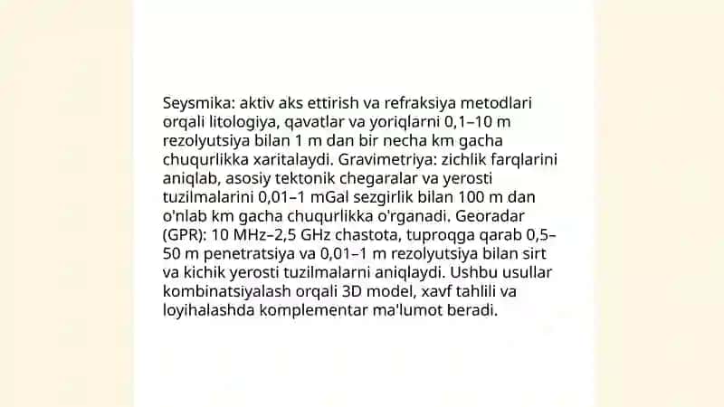 Hozirgi zamon injener giologik qidiruv ishlar 4