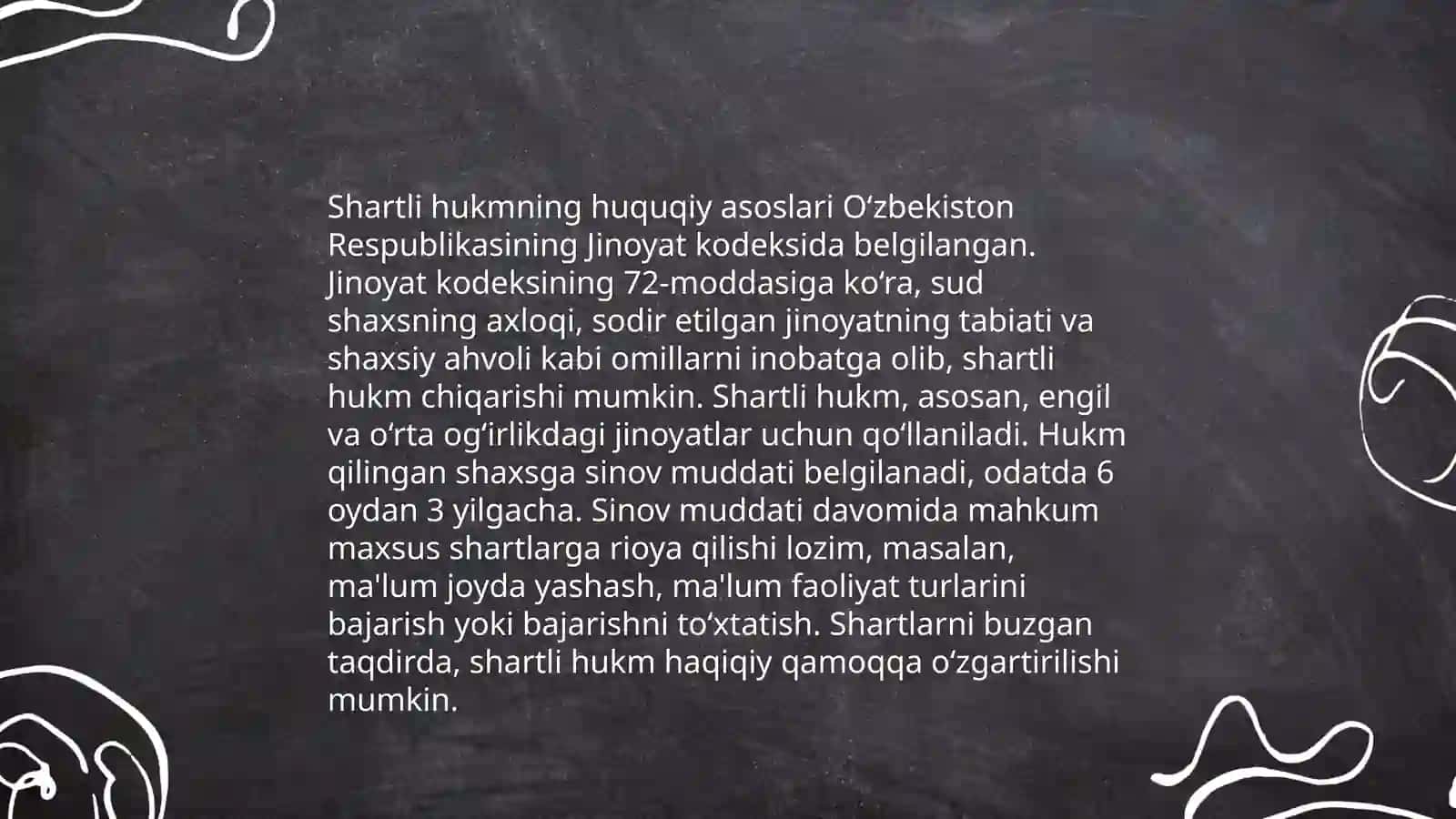 Shartli hukm qilish tartibi va asoslari 4
