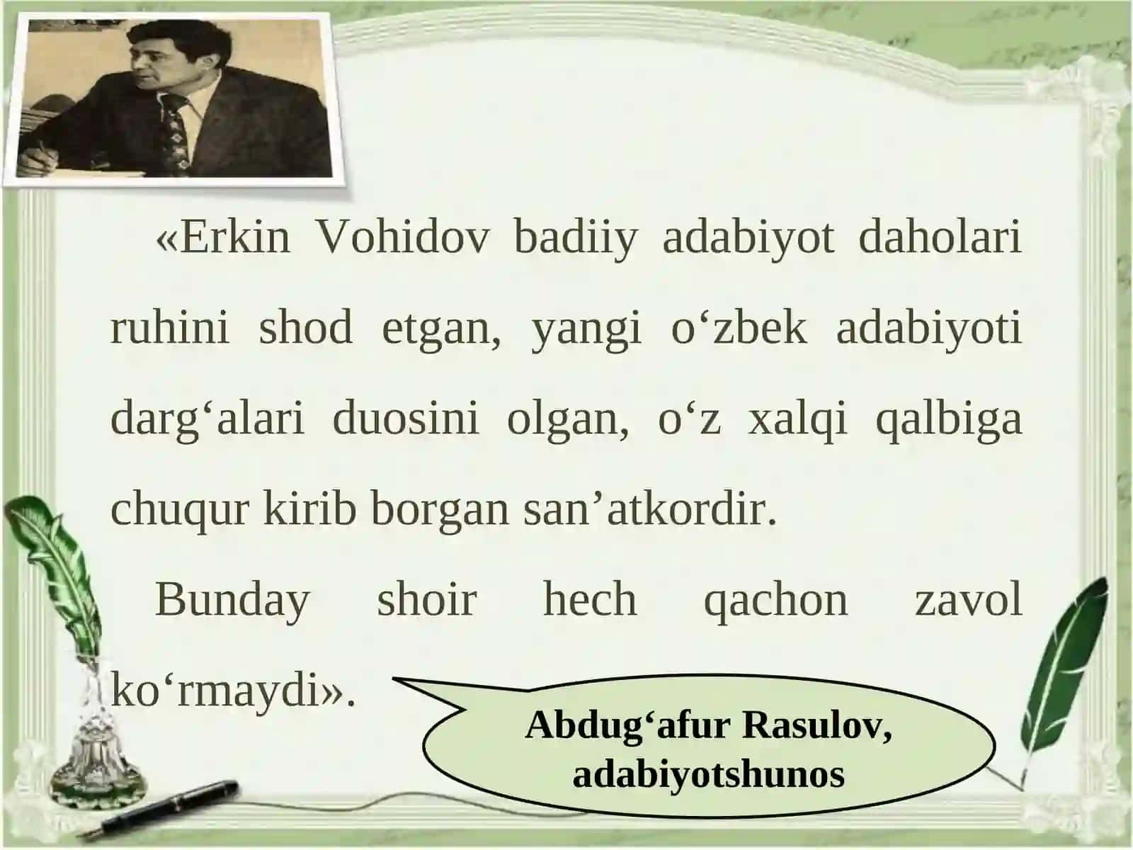 11-sinf Erkin Vohidov hayoti va ijodi 4