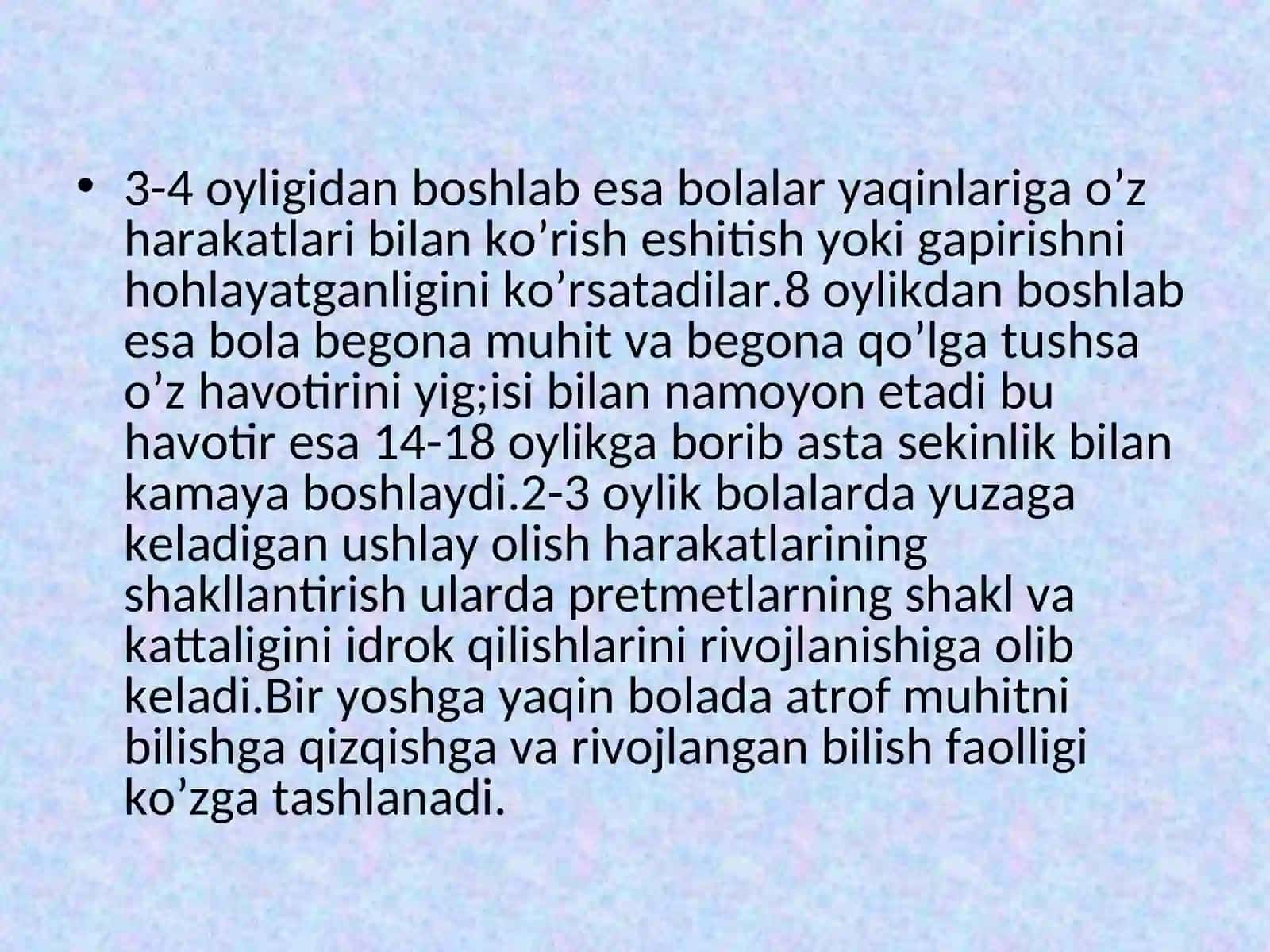GO’DAKLIK DAVRIDA PSIXIK RIVOJLANISHDA KATTALAR BILAN EMOTSIONAL MULOQATNING AHAMIYATI 4
