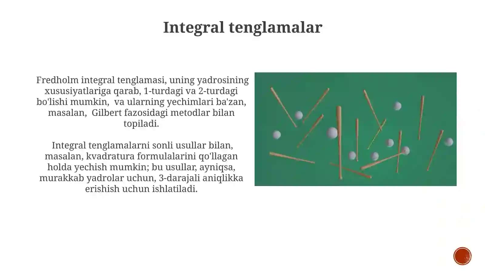 Tenglama tuzilishi turlari 4