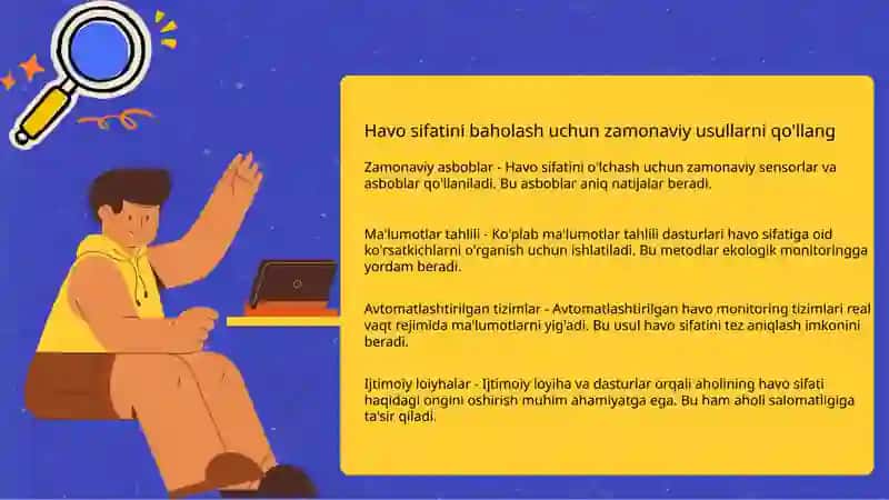 Kasalxona xonalari havosining antropogen kinyoviy ifloslanganligini tekshirish va baholash 4