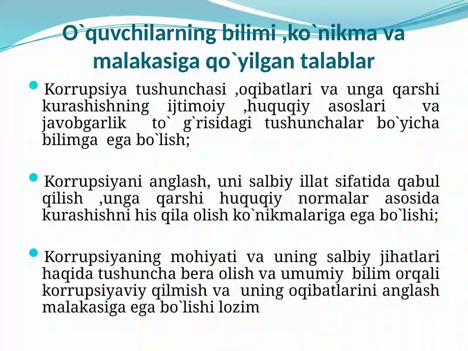 Korrupsiyaga qarshi kurash Usullari 4