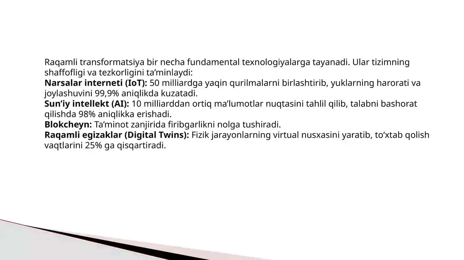 Transport infratuzilmasini raqamlashtirishning nazariy va uslubiy asoslari 4