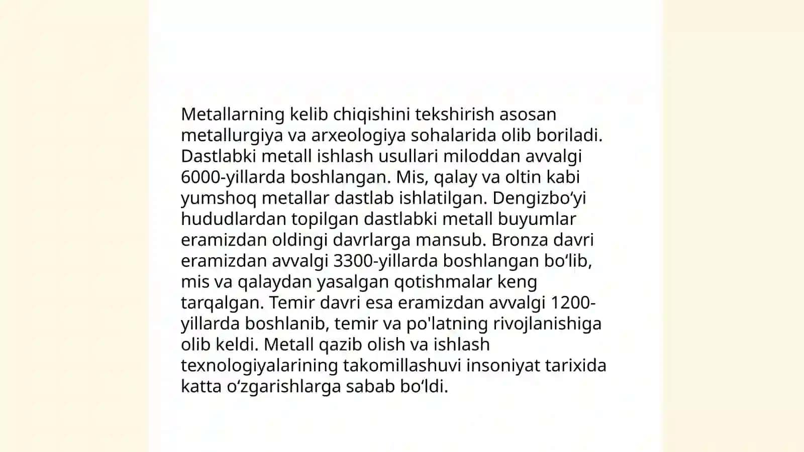 Metallarning bojxona ekspertizasi 4