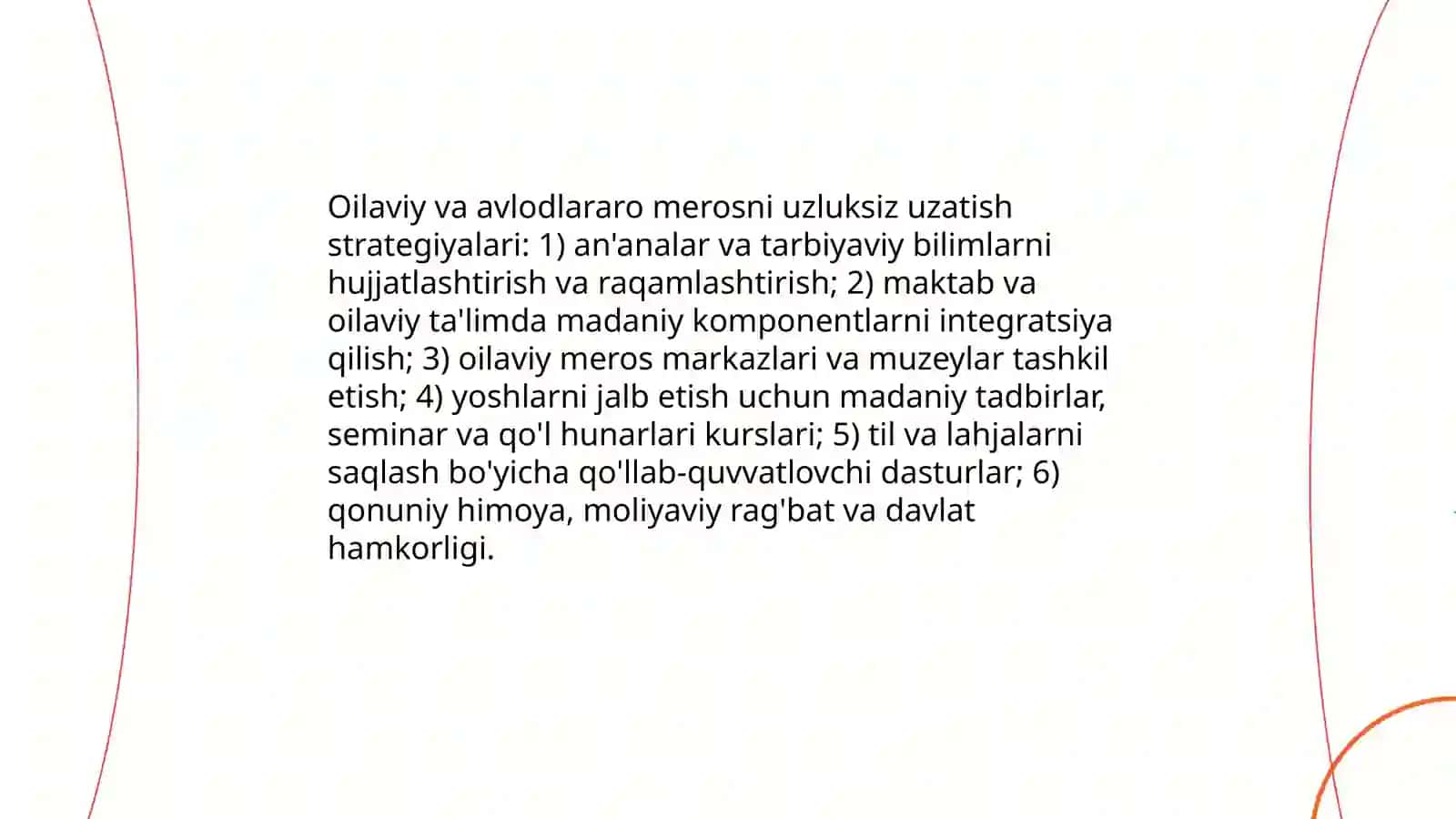 Glaballashuv sharoitida milliy urf-odatlar, qadriyatlar va an'analarni saqlash yo'nalishlari 4