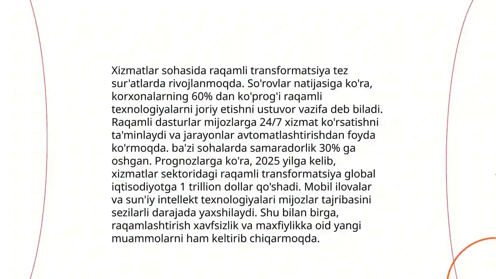 Innovatsion iqtisodiyotda xizmatlar bozorini rivojlantirish 4