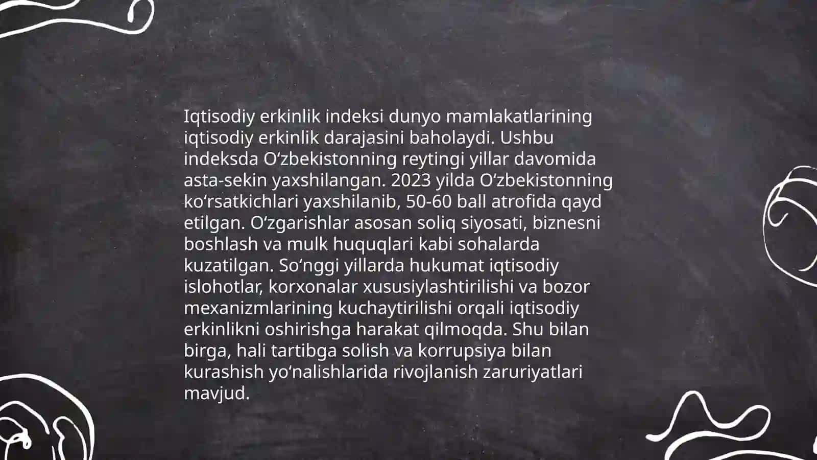 Yangi Oʻzbekistonda ijtimoi-siyosiy, iqtisodiy va madaniy hayotida roʻy berayotgan oʻzgarishlarning xalqaro reyting va indekslarda aks etishi 4
