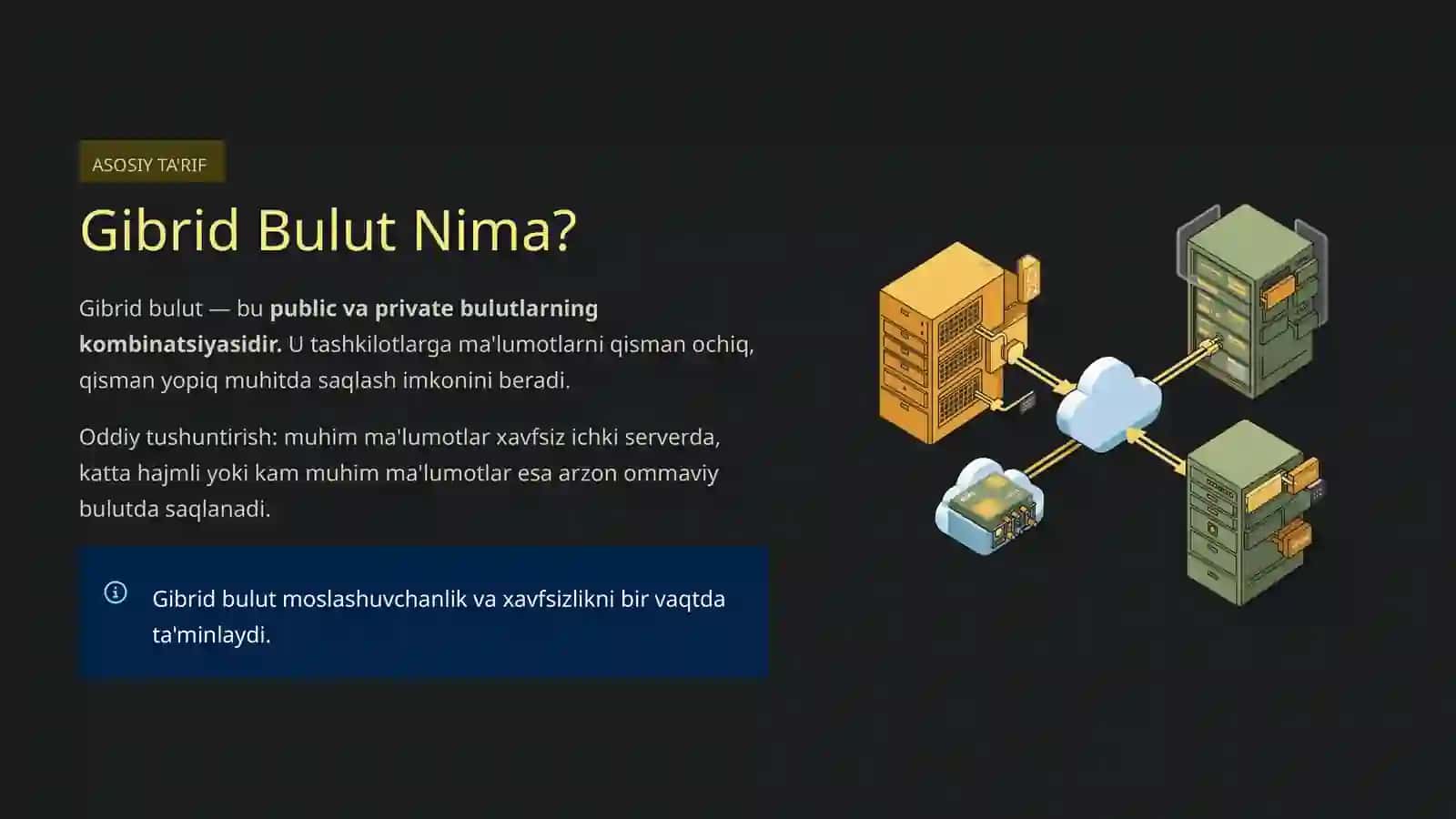 Gibrid Bulutlarning Xususiyatlari 4