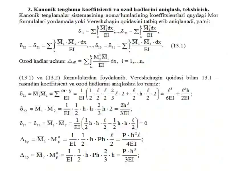Birlikepyuralar va Kanoniktenglamakoeffitsientlari 4