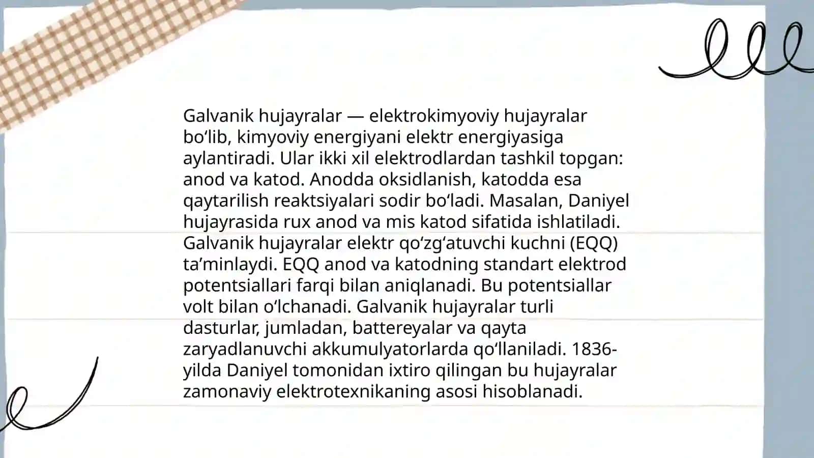 Elektrakimyo haqida malumot 4