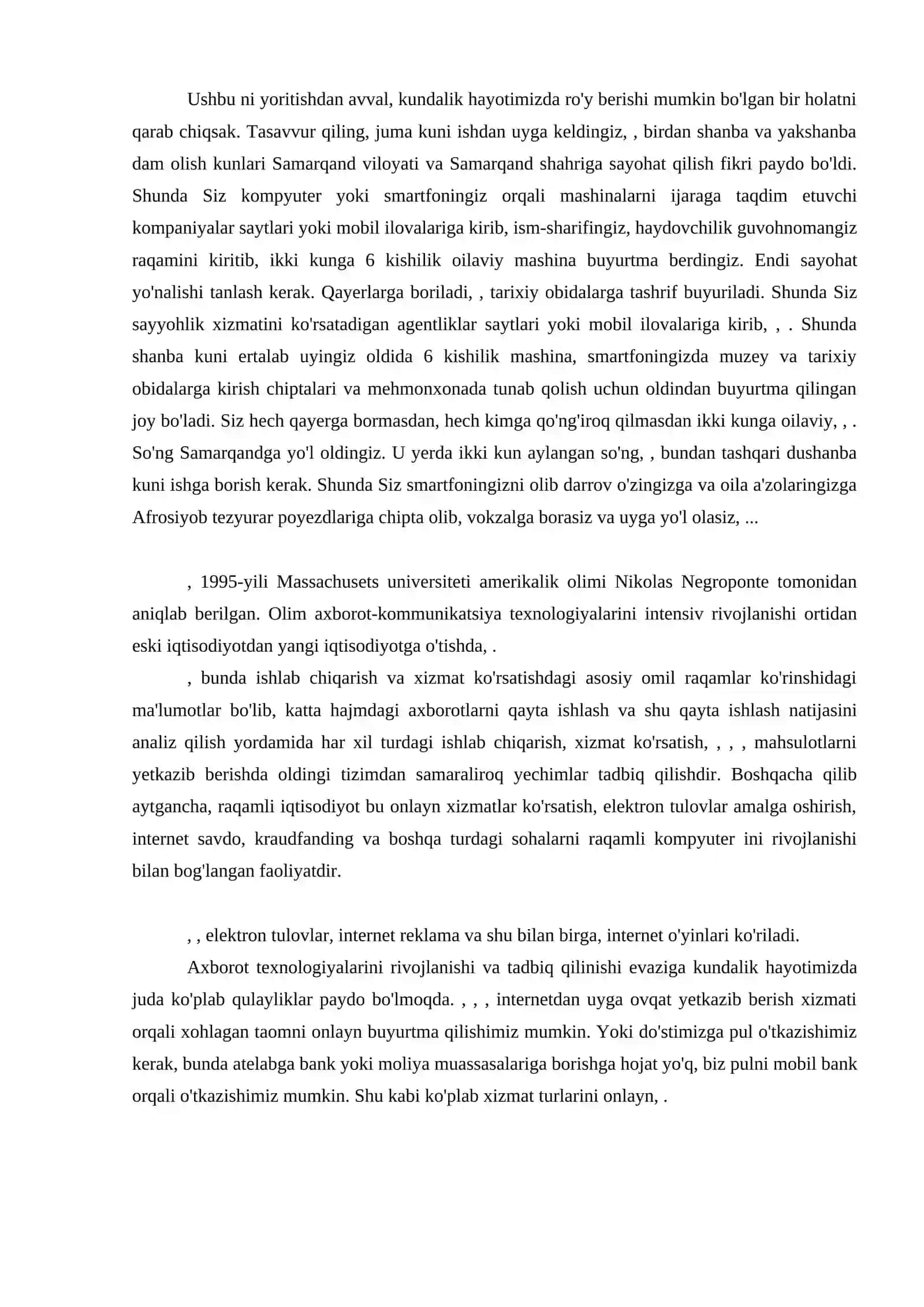 Raqamli iqtisodiyotni O'zbekistonda rivojlanishdagi to'siqlar 4