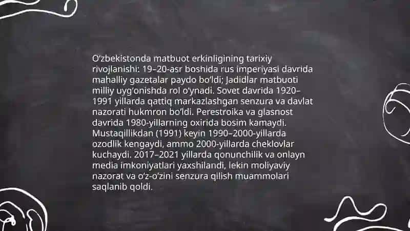 Matbuot erkinligi 4