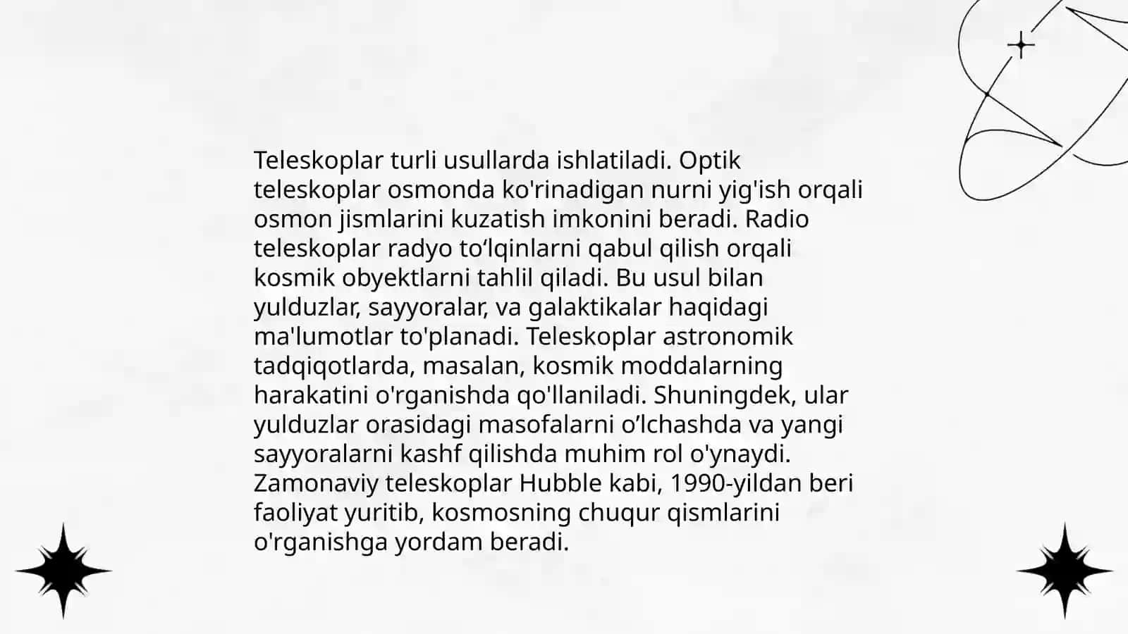 Astronomiya o'qitish metodikasi 4