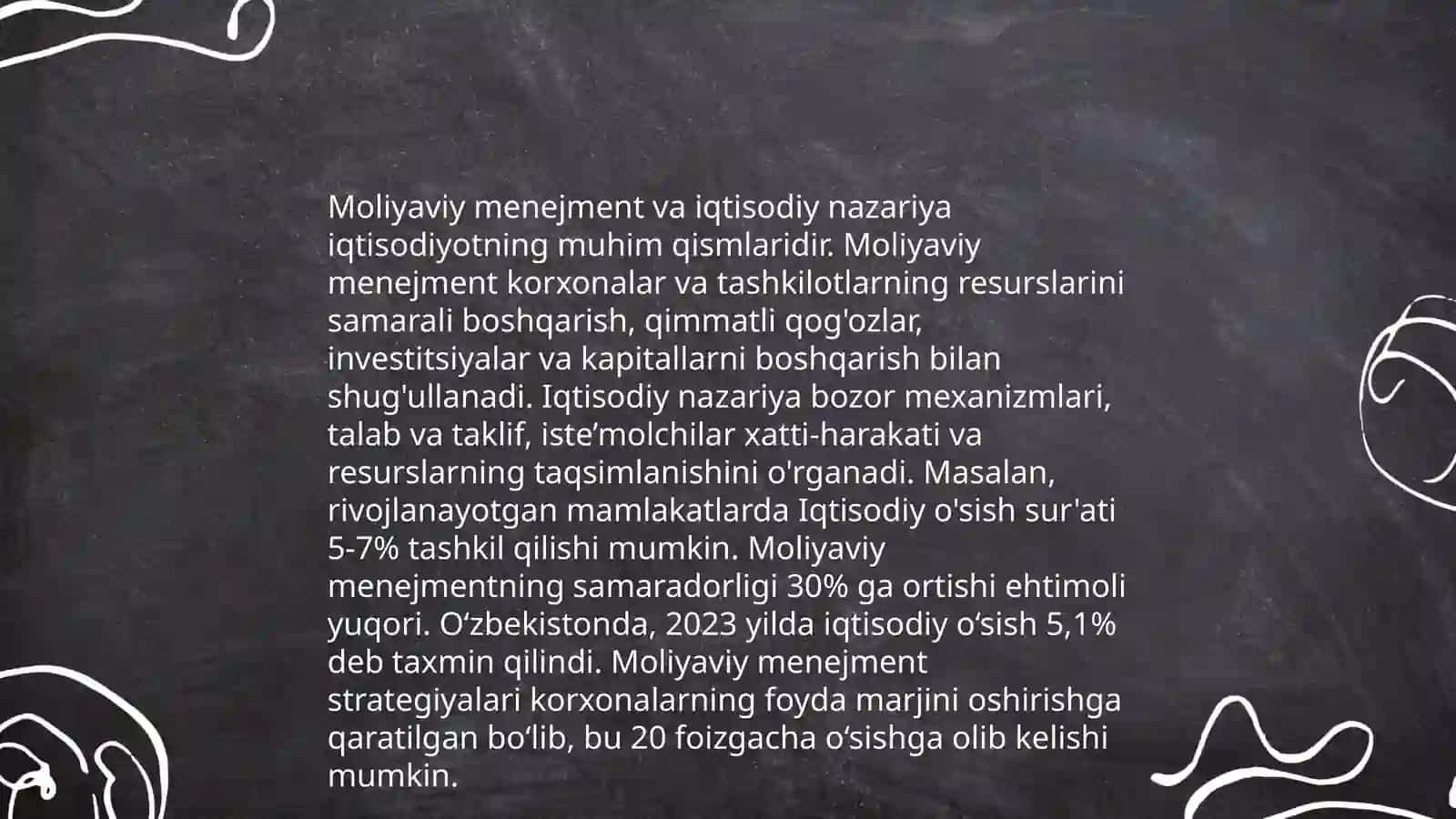 Moliyaviy menejmentning rivojlanish tarixi 4