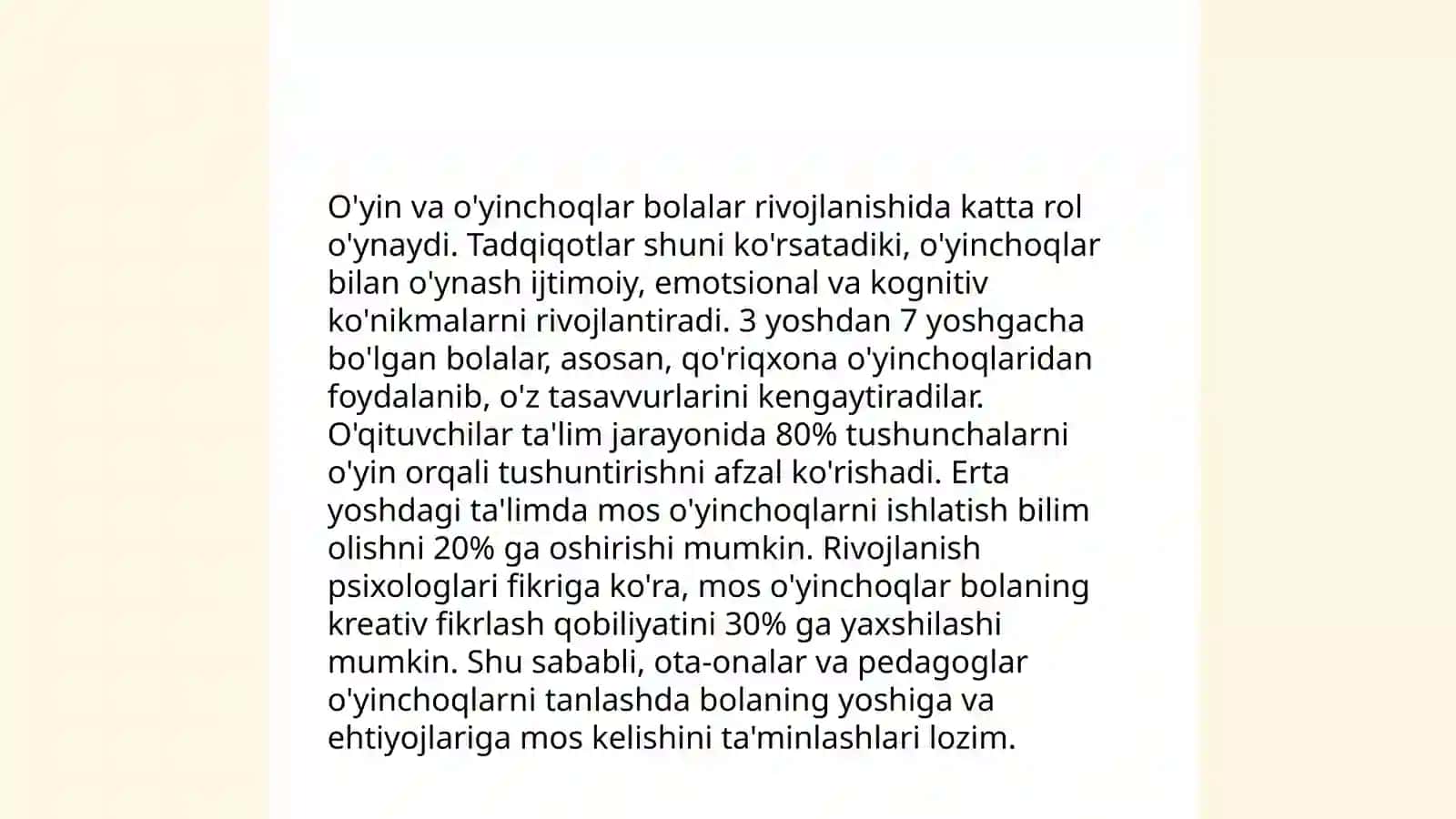 Gòdaklik davrida ilk rivojlanish pisixikasi 4