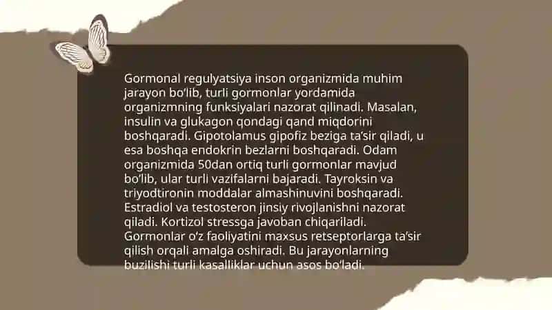Urug'don faoliyatining endokrin boshqariluvi 4