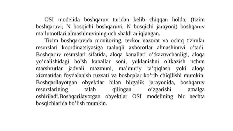 Dinamik boshqaruv tizimining modellari va algoritmlari 4