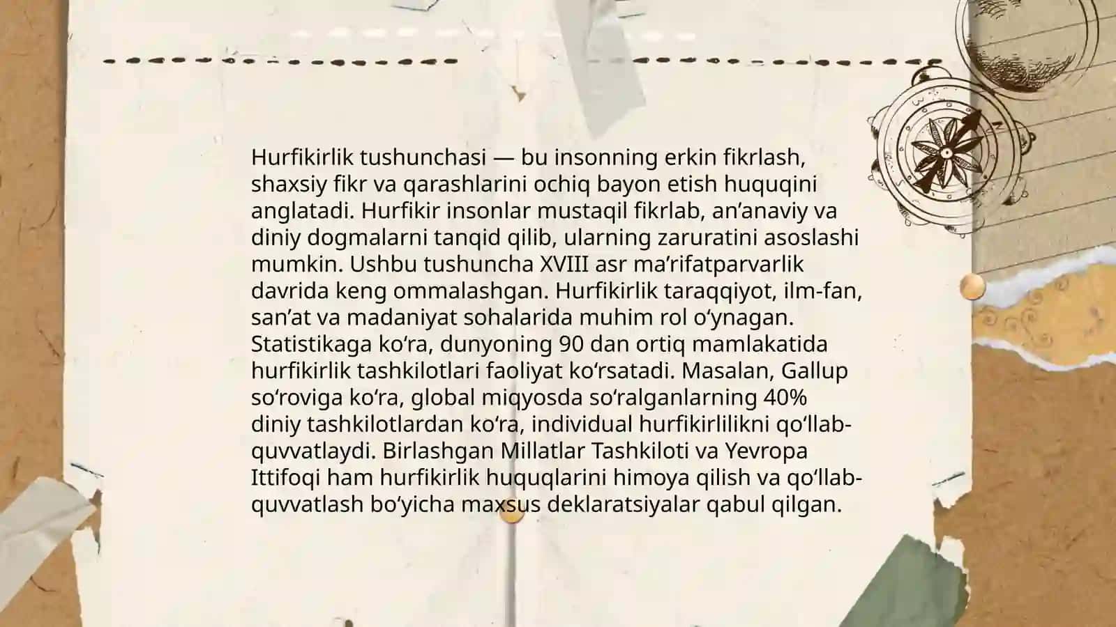 Din va Hurfikirlik 4